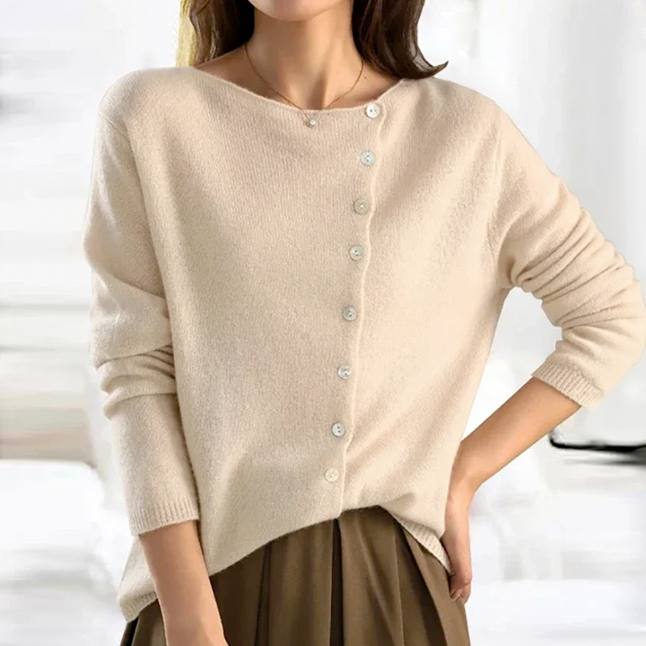 Alfonsa - Élégant cardigan en laine